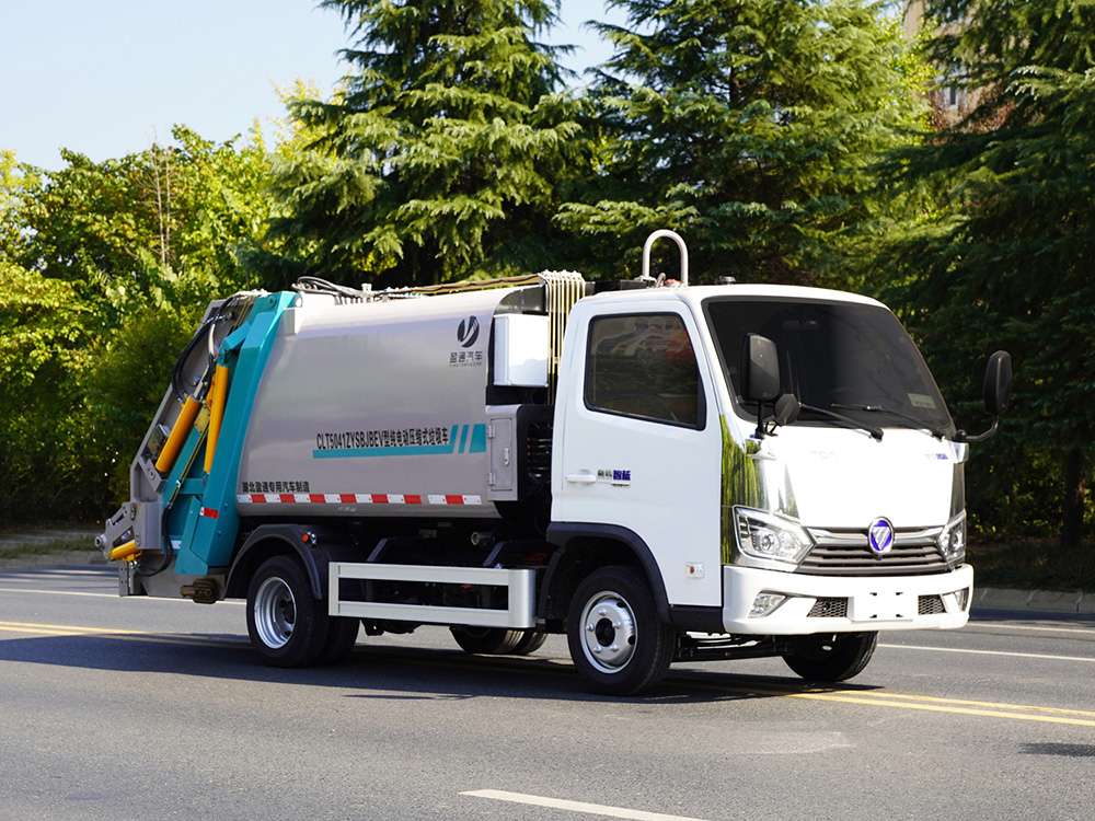 CLT5041ZYSBJBEV型純電動(dòng)壓縮式垃圾車 奧鈴智藍(lán)