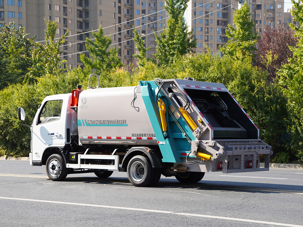 CLT5041ZYSBJBEV型純電動(dòng)壓縮式垃圾車 奧鈴智藍(lán)