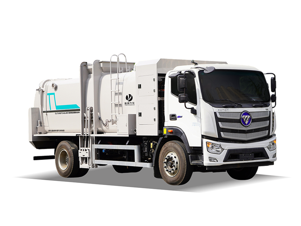 CLT5180TCABJBEV型純電動(dòng)餐廚垃圾車 智藍(lán)